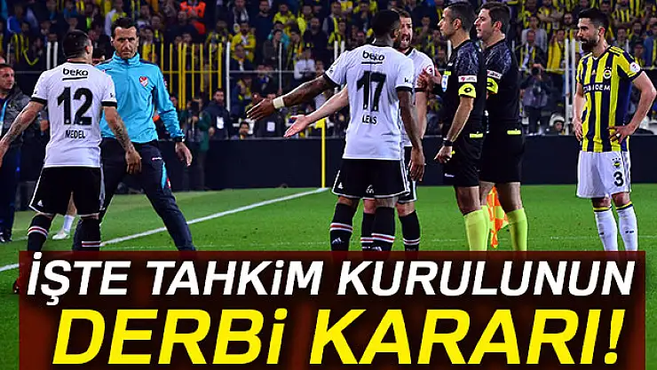 Tahkim'den Beşiktaş'a ret