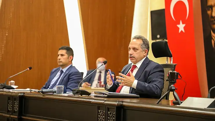 TALAS BELEDİYE MECLİSİ TOPLANDI