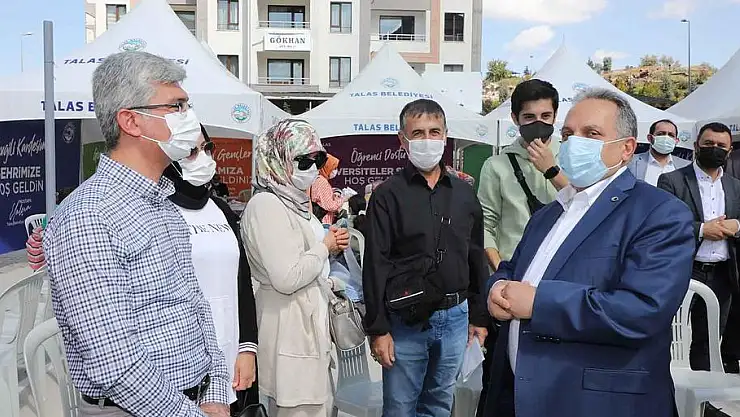 TALAS BELEDİYESİ'NDEN ÖĞRENCİLERE ÖZEL KARŞILAMA