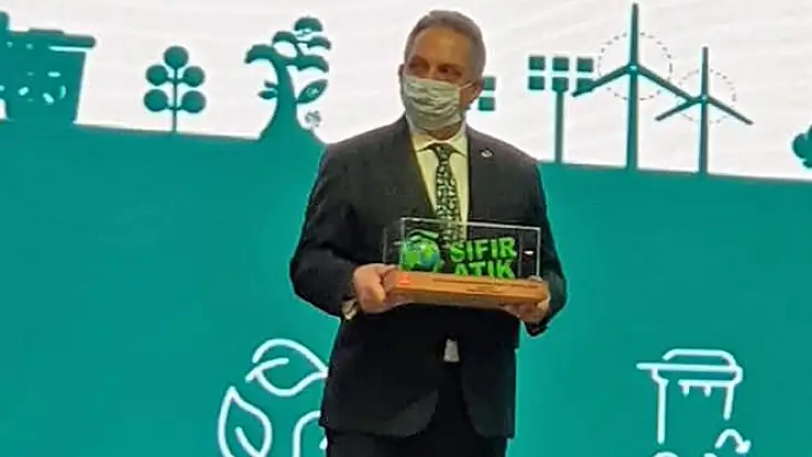 TALAS BELEDİYESİ'NE 'SIFIR ATIK FİKİR' ÖDÜLÜ