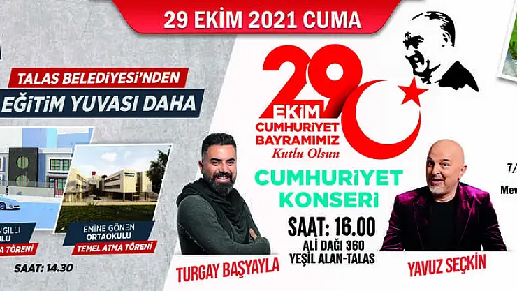 TALAS BÜYÜK HEYECANA HAZIR