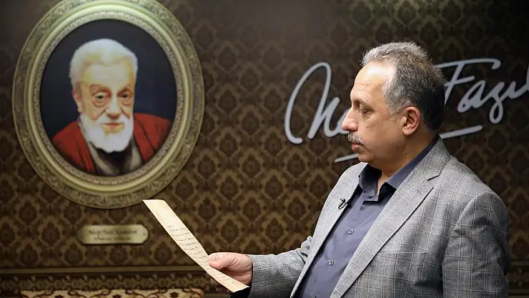 TALAS'TA BİLİNMEYEN YÖNLERİYLE NECİP FAZIL FOTOĞRAF SERGİSİ