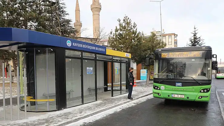 TALAS'TA KIRSAL AKTARMASI İÇİN ÖZEL DURAK