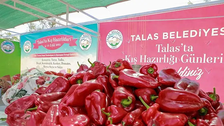 TALAS'TA KIŞ HAZIRLIKLIKLARI DEVAM EDİYOR