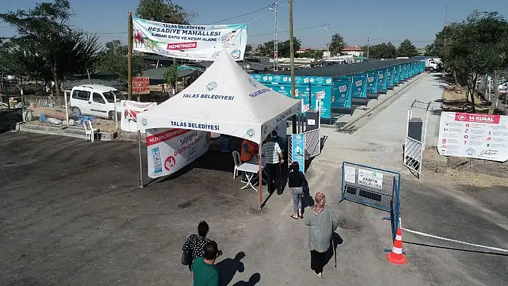 TALAS'TA KURBAN SATIŞI VE KESİM YERLERİ BELİRLENDİ