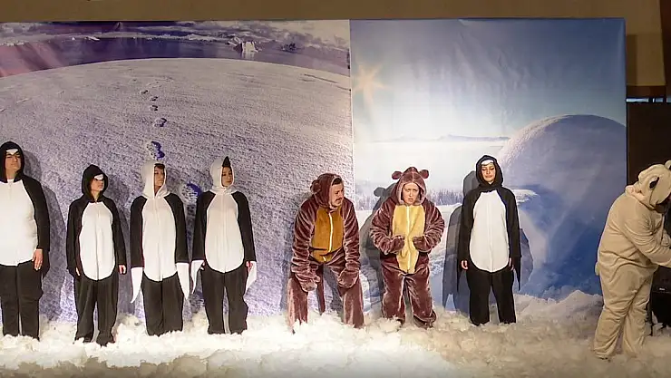 TALAS'TA KÜRESEL ISINMA TİYATROYLA ANLATILDI