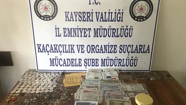 Tarihi eser kaçakçısı gözaltına alındı