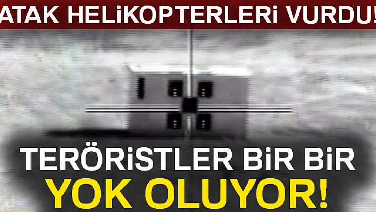 Teröristler bir bir yok oluyor