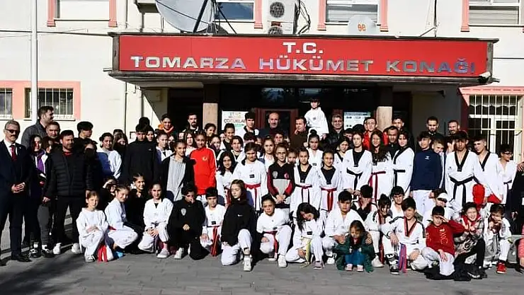 TOMARZA'DA TAEKWONDO ŞÖLENİ