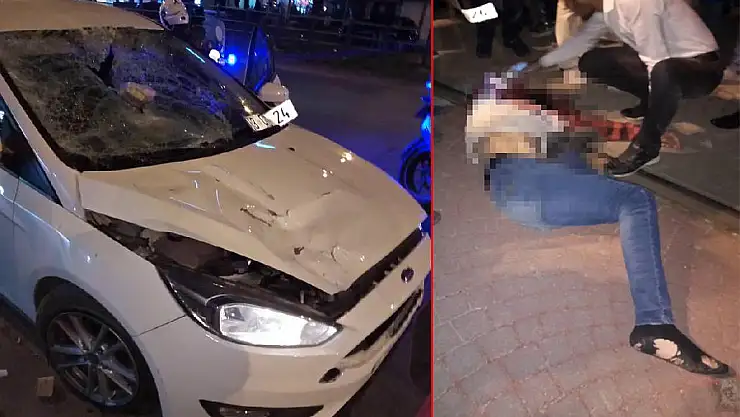 Tramvay yoluna girip aşırı hızla giderken can aldı