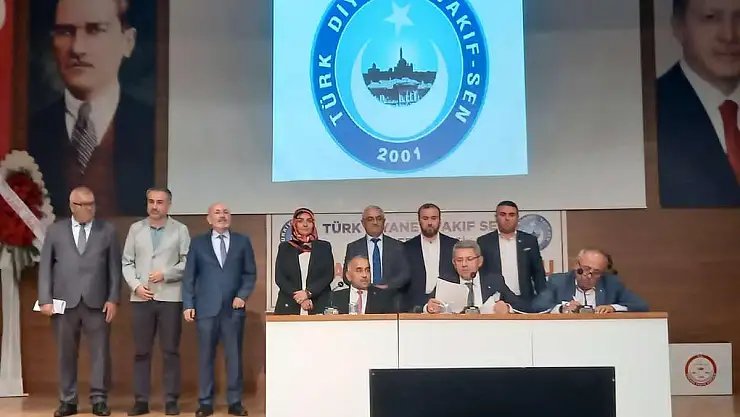 TÜRK DİYANET VAKIF-SEN 6. OLAĞAN GENEL KURULU YAPILDI: NURSAÇAN GÜVEN TAZELEDİ