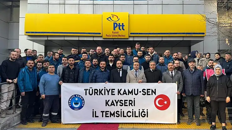 TÜRK HABER-SEN KAYSERİ, RİZE'DE PTT'YE YAPILAN SALDIRIYI KINADI