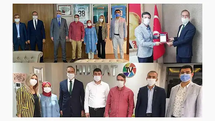 TÜRKAV KAYSERİ BİR DİZİ ZİYARETTE BULUNDU