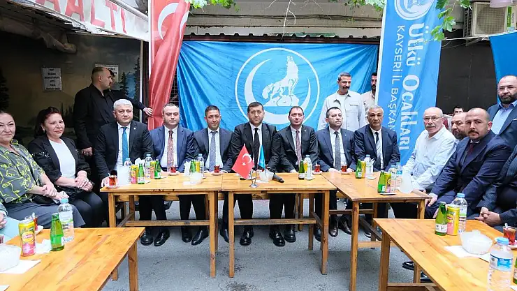 ÜLKÜ OCAKLARI KAYSERİ İL BAŞKANLIĞI BAYRAMLAŞTI