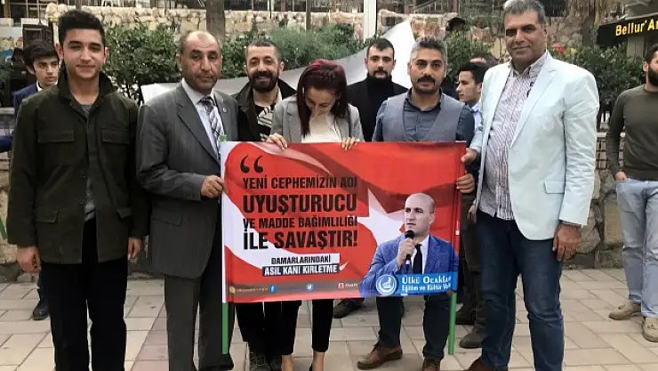 Ülkü Ocakları ve UTESKON'dan madde bağımlılığına karşı farkındalık kampanyası