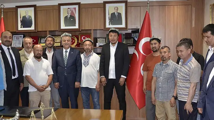 UYGURLARDAN İNCETOPRAK'A ZİYARET