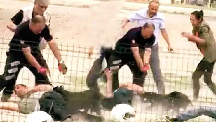 Uyuşturucu baskınında pitbull köpeğini polise saldırtan torbacı bakın kim çıktı?