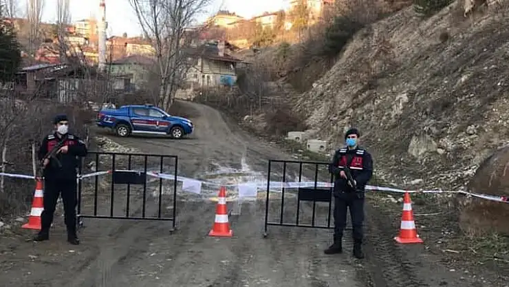 VAKALARIN ARTTIĞI KÖY, KARANTİNAYA ALINDI