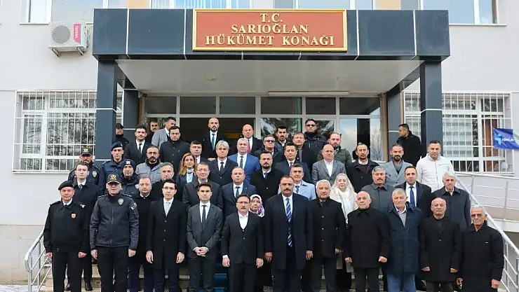 VALİ ÇİÇEK, SARIOĞLAN VE ÖZVATAN'I ZİYARET ETTİ