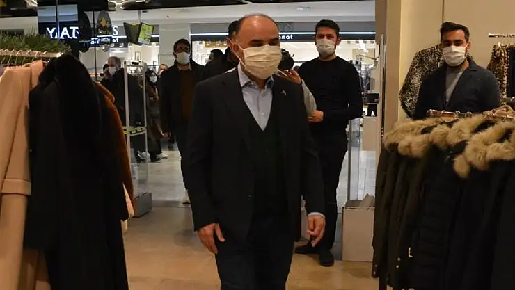 VALİ GÜNAYDIN'DAN AVM DENETİMİ