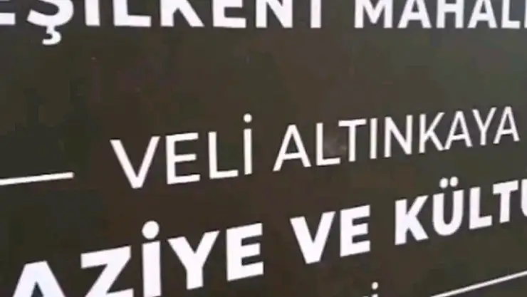Veli Altınkaya'nın adını taşıyan taziye evi harabeye döndü: Büyükşehir harekete geçti