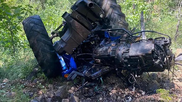 YAHYALI'DA TRAKTÖR KAZASI: 3'Ü AĞIR 8 YARALI