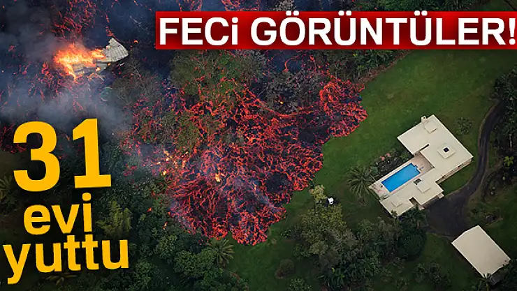 Yanardağ 31 evi yuttu