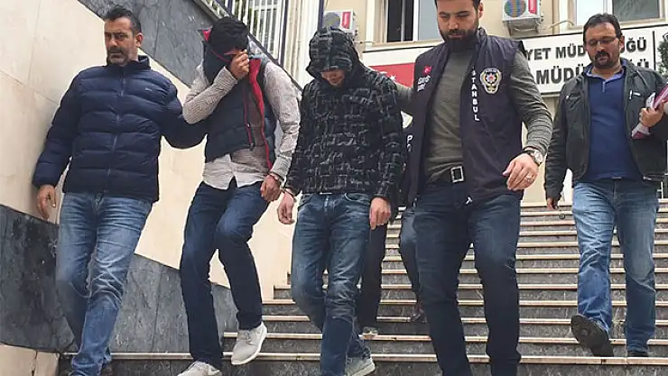 Yarım saatte işlemedikleri suç kalmadı