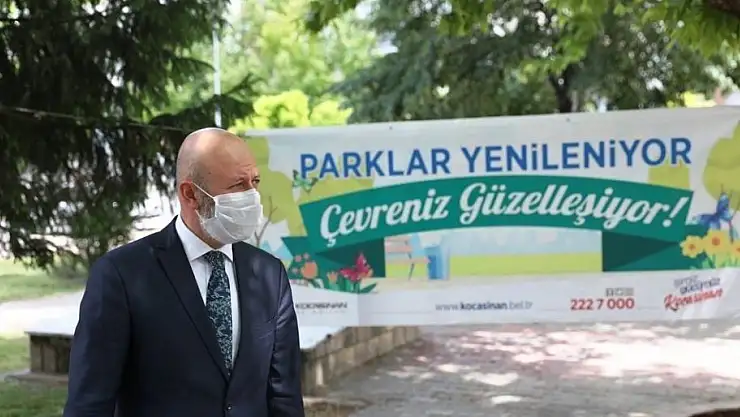 YEŞİL ALANDA REKOR KIRAN KOCASİNAN'A YENİ PARKLAR