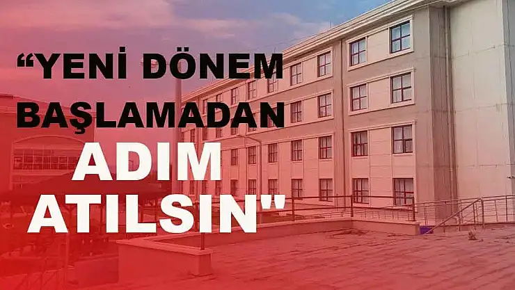 YEŞİLHİSAR MYO'LU ERKEK ÖĞRENCİLERDEN 'YURT' TALEBİ