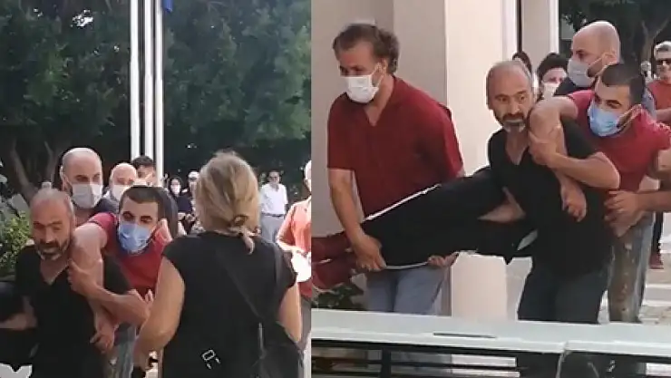 YKS'YE GİRECEK ENGELLİ GENCİ KUCAKLARINDA KOŞARAK SINAVA YETİŞTİRDİLER