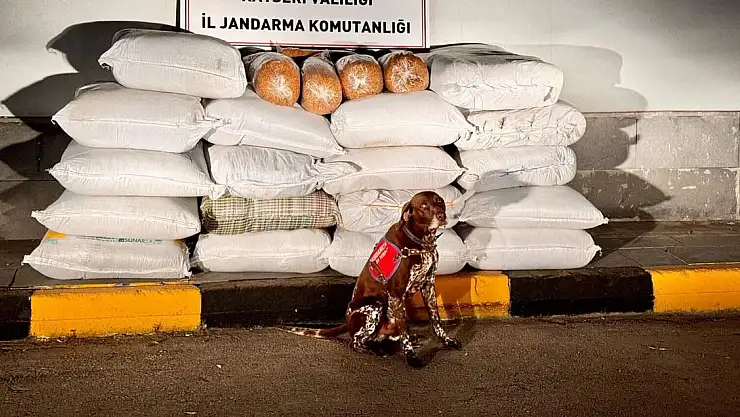 YOLCU OTOBÜSÜNDE 750 KİLOGRAM KAÇAK TÜTÜN ELE GEÇİRİLDİ