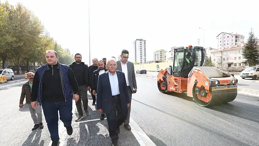 Başkan Büyükkılıç, Kayseri'de trafiği rahatlatacak o projeyi yerinde inceledi