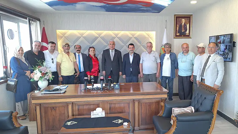 KMESOB Başkanı Kuybu, 18 ilden gelen gazetecileri ağırladı