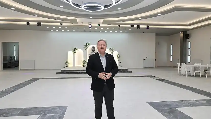 Melikgazi'den modern düğün salonu