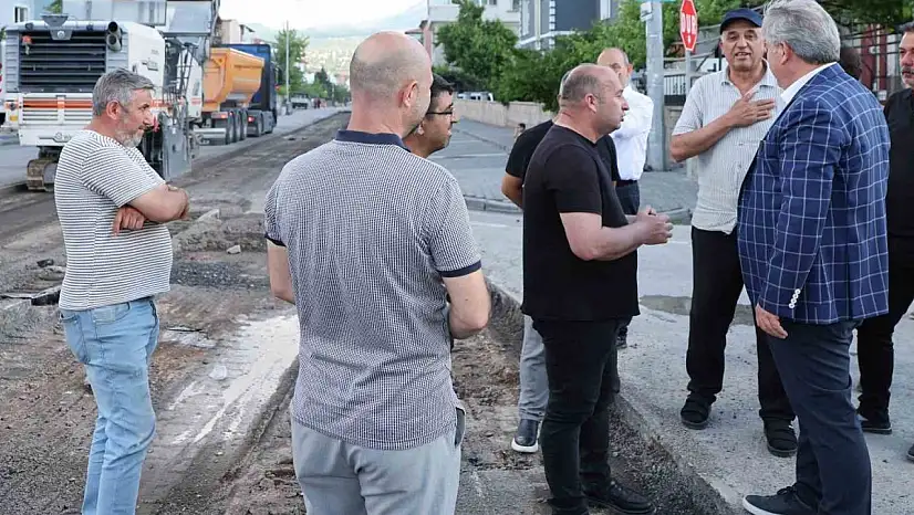 Osmanlı mahallesinin yolları ve çehresi yenileniyor
