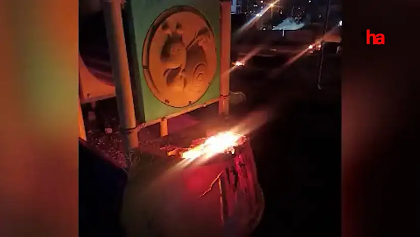 Park malzemelerine zarar veren 14 yaşındaki çocuk yakalandı