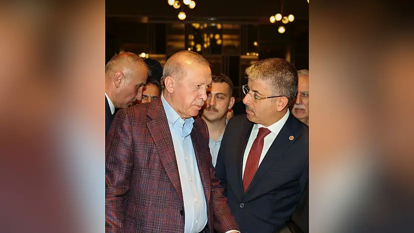 Vekil Çopuroğlu, Cumhurbaşkanı Erdoğan ile bir araya geldi