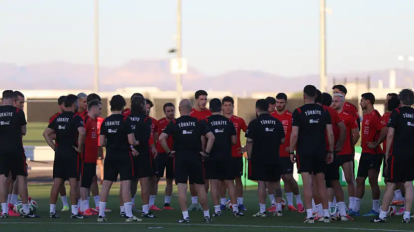 A Milli Futbol Takımı'nda ABD maçının hazırlıkları başladı