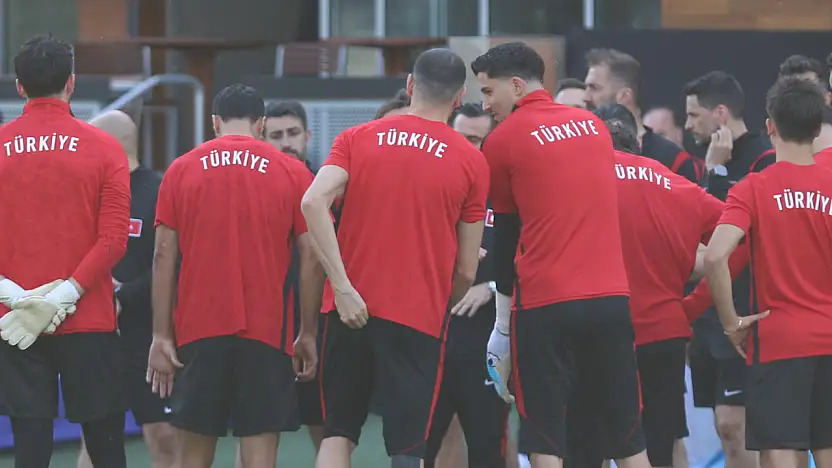 A Milli Futbol Takımı, Paraguay maçı hazırlıklarını tamamladı