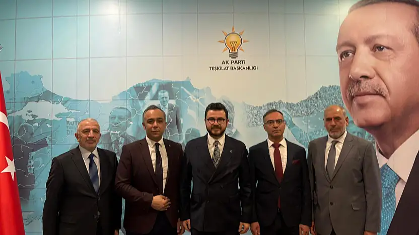AK Parti'de 3 ilçe başkanlığına yeni atamalar yapıldı