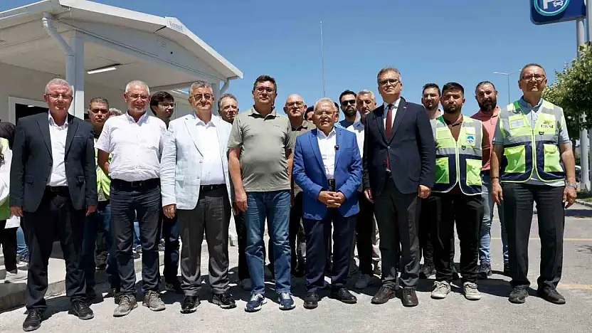 Başkan Büyükkılıç şantiyede: Gündem Kartal Katlı Kavşağı