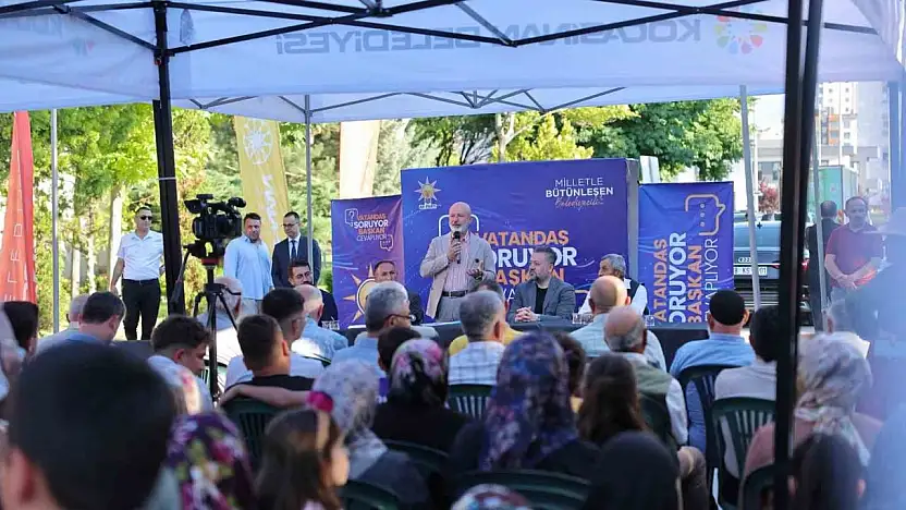 Başkan Çolakbayrakdar: Her haneye dokunan hizmet üretiyoruz