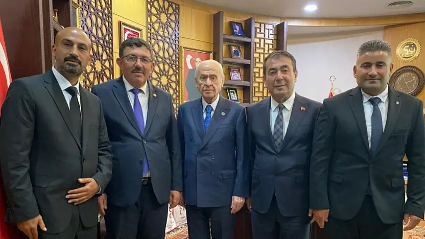 Başkan Metin'den MHP Lideri Bahçeli'ye ziyaret