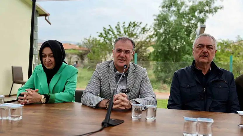 Başkan Özdoğan: 'Hacılar'a yakışır şekilde hizmet etmek için çalışıyoruz'
