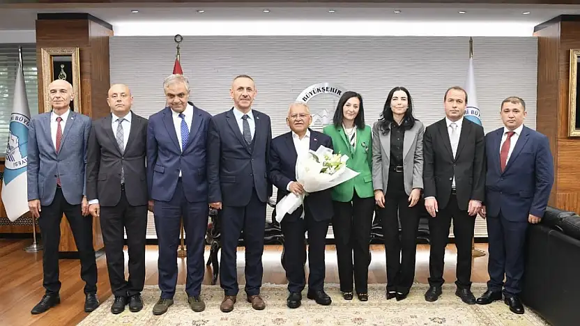 Çevre haftasında Büyükkılıç'a nezaket ziyareti