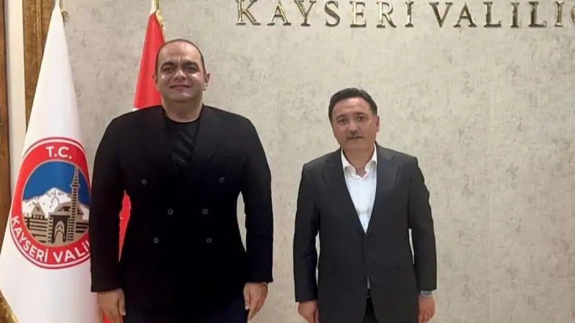 İş İnsanı Fatih Yücel'den Vali Gökmen Çiçek'e ziyaret