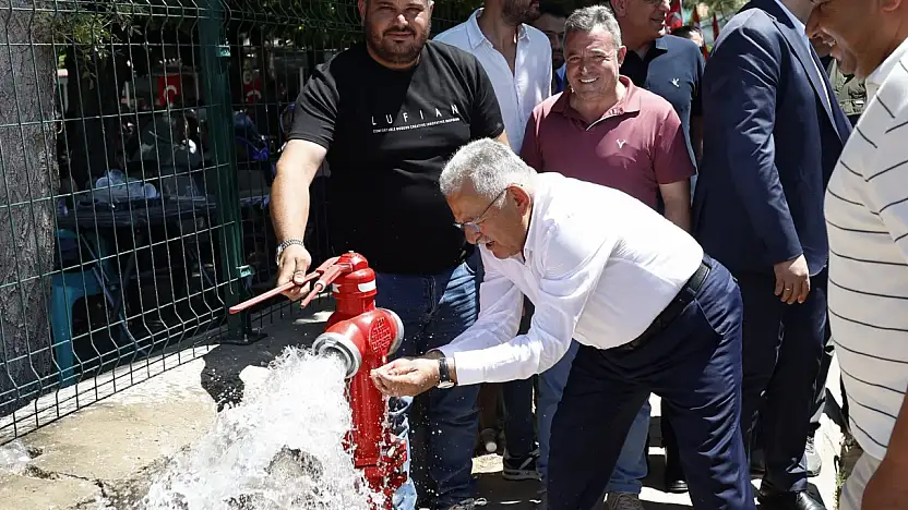 KASKİ'den Obruk Mahallesi'ne 37 milyon TL'lik içme suyu yatırımı