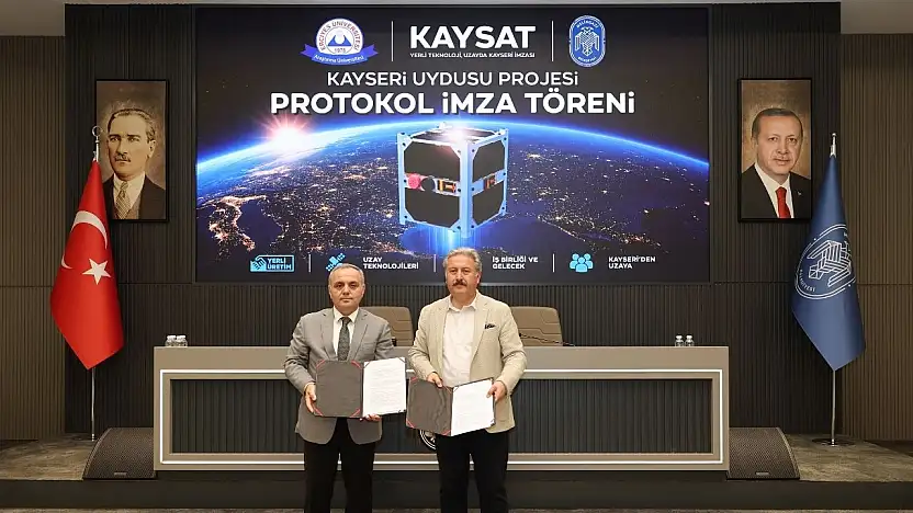 KAY-SAT Projesi imzalandı: Kayseri uzay teknolojilerinde öncü oluyor