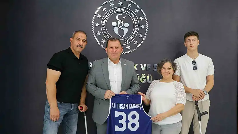 Kayseri Bedensel Engelliler Spor Kulübü'nden Kabakcı'ya teşekkür
